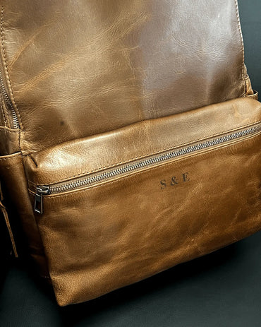 Saddle Brown Backpack