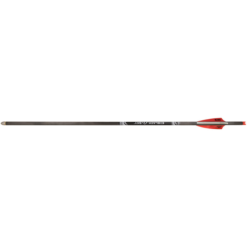 Bohning Black Sky Bolt 20 In. Red/white 2 In. Black Sky Vanes 3 Pk ...