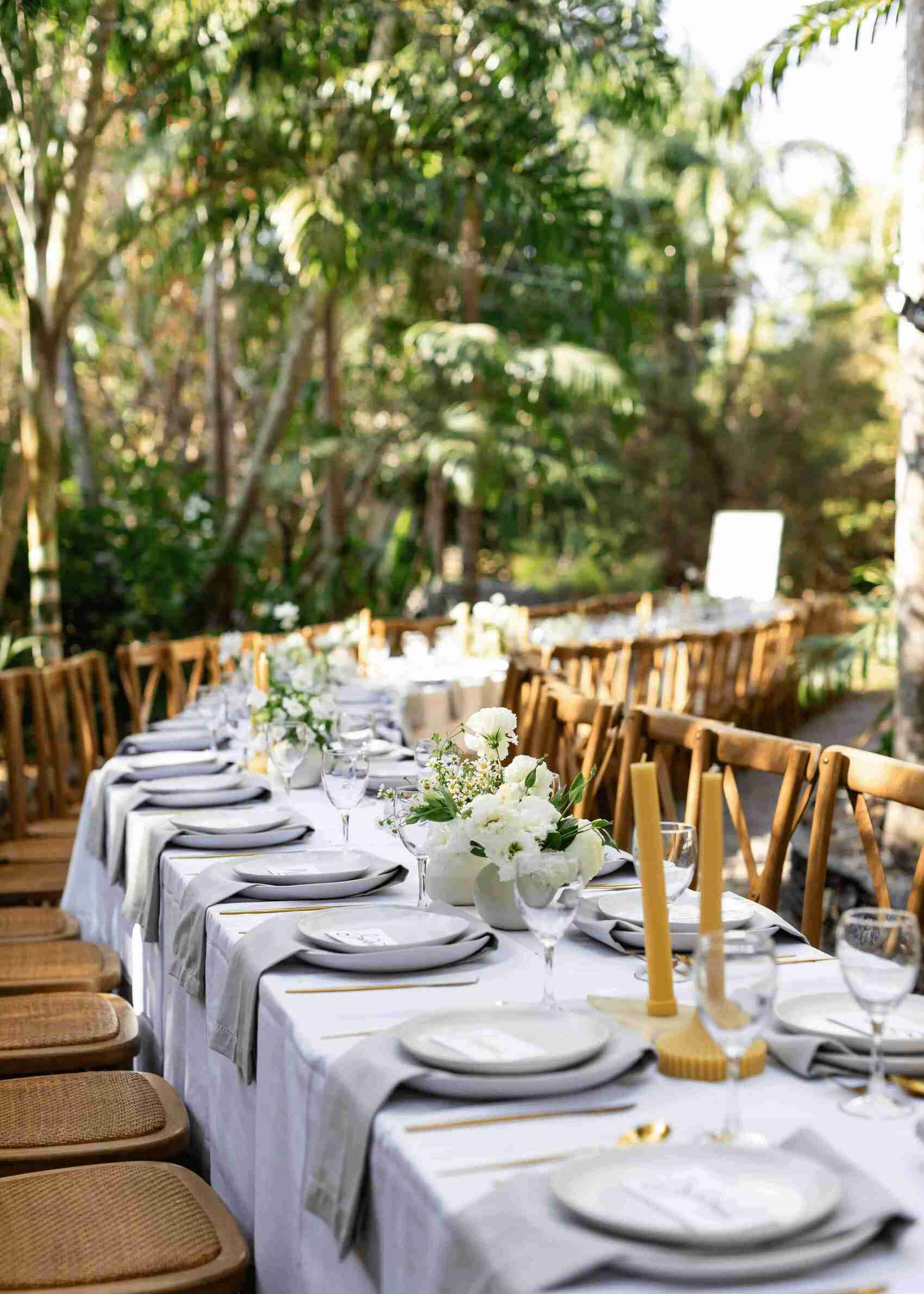 Annabelle and Dion - Beija Flor Real Wedding - Long Table