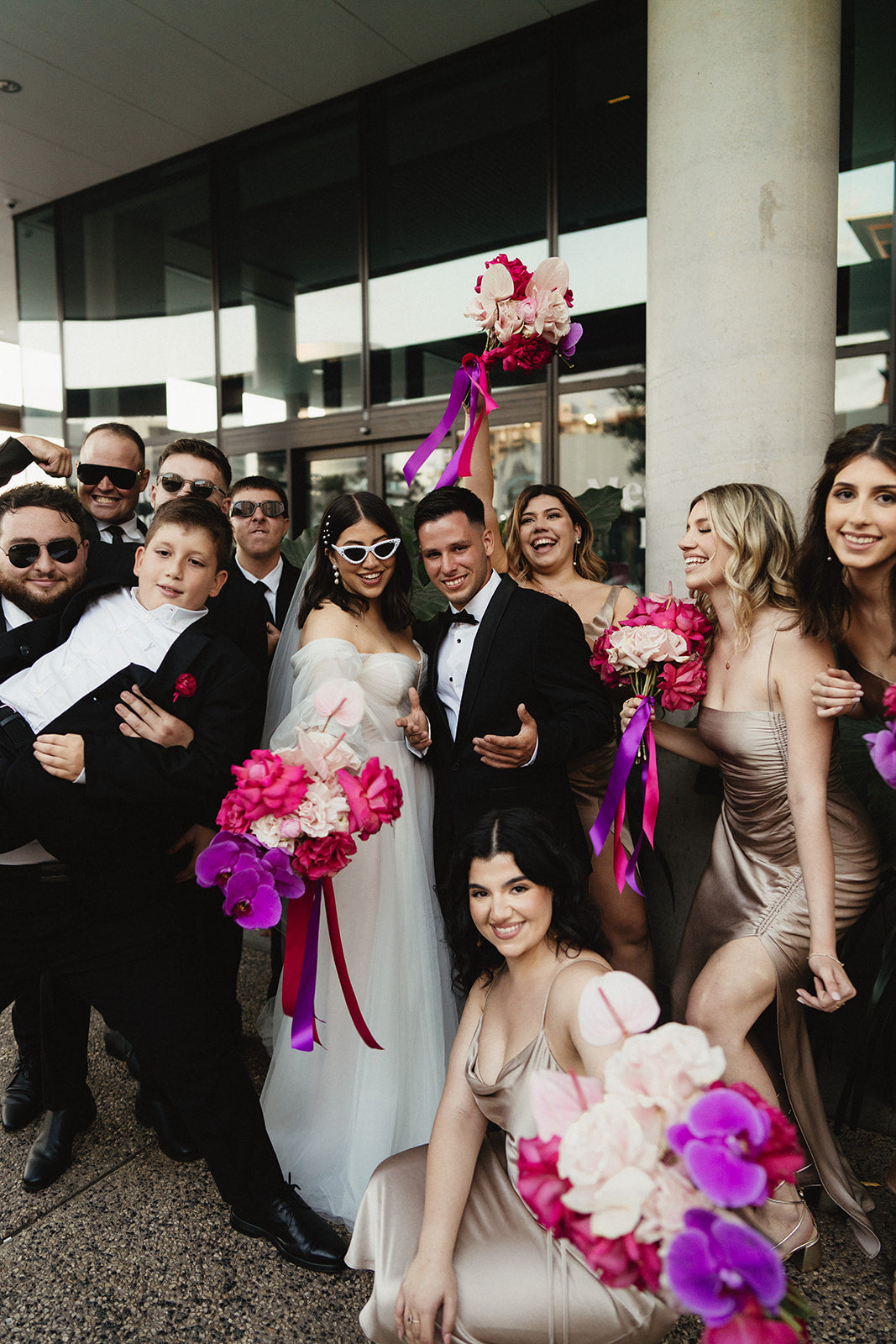 Beija Flor Real Wedding Maria and Tommy Wedding Happy Wedding Groups Photo