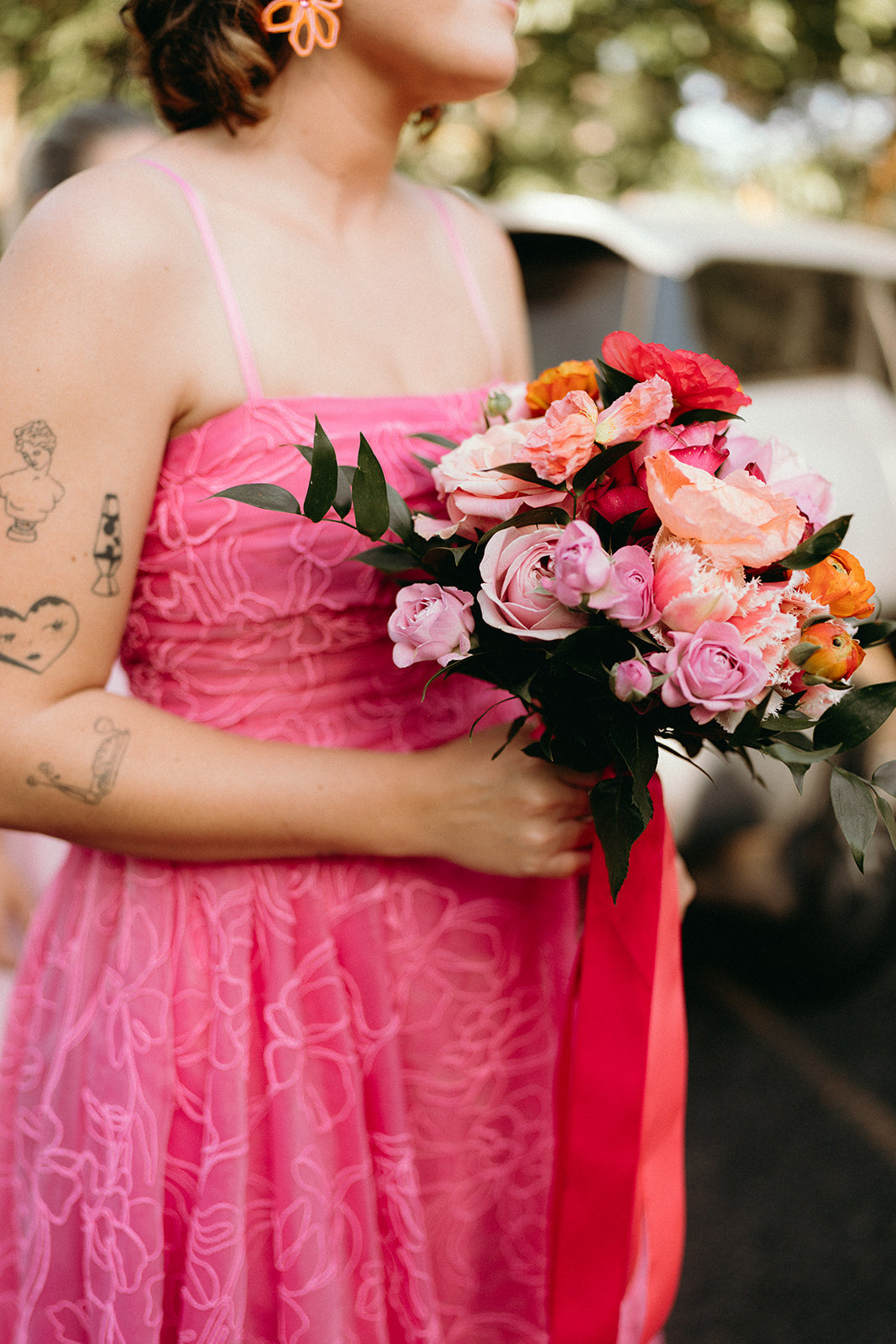 Lakota and James - Beija Flor Real Wedding - Bridesmaid and Bridesmaid Bouquet