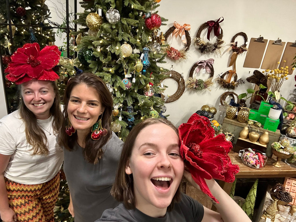 Maria, Mary and Sarah Brija Flor team Christmas Season