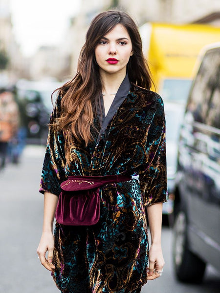 bohemian style velvet fashion 2023 Velvet Trends