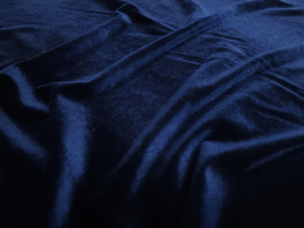 Velour - Deep Navy Blue – Fabrics Galore