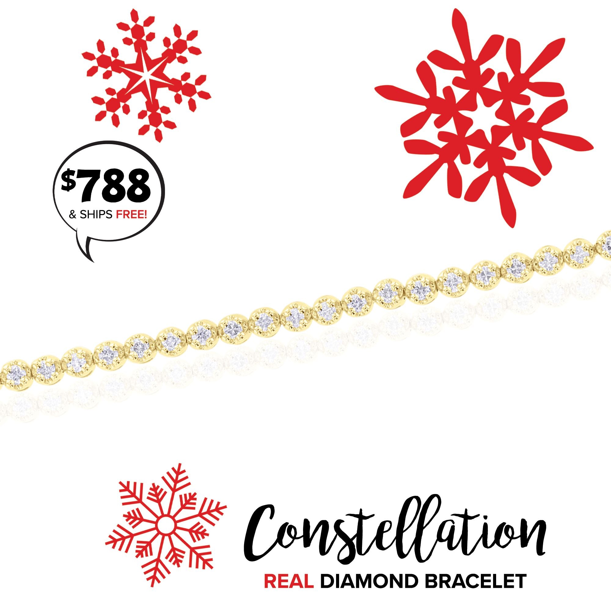 Constellation Tennis Bracelet from Steven Singer Jewelers