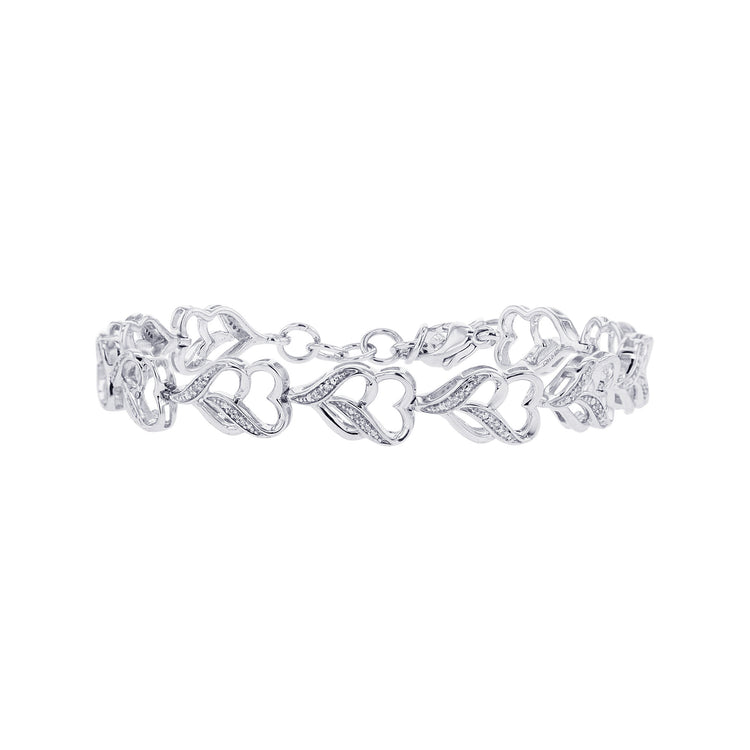 Silver Classic Mommy Diamond Bracelet – Steven Singer Jewelers