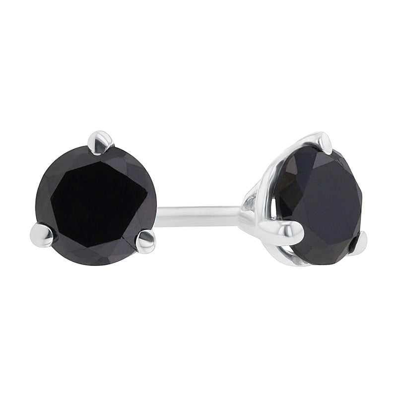 Get Naked Black Diamond Studs 1/3ct