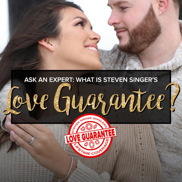 A couple gazing into each other's eyes. Ask an expert: What is Steven Singer's Love Guarantee?