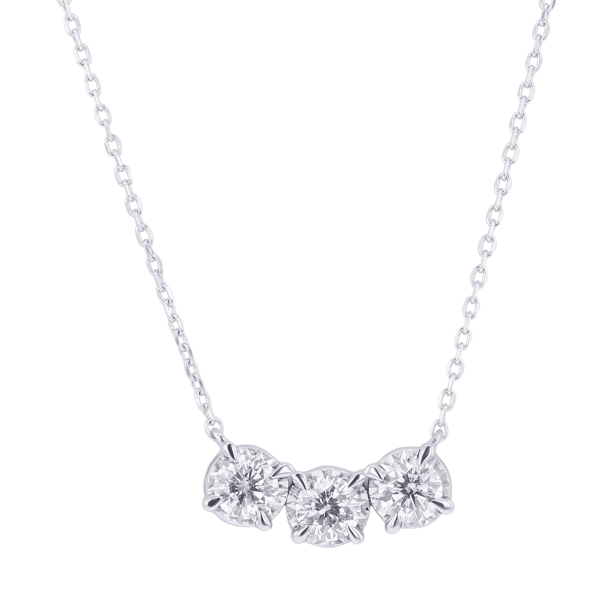 AGAWD Single Diamond Jewelry Necklace | irai.co.id