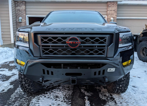 Catuned Off-Road Bumper installed on Nissan Frontier