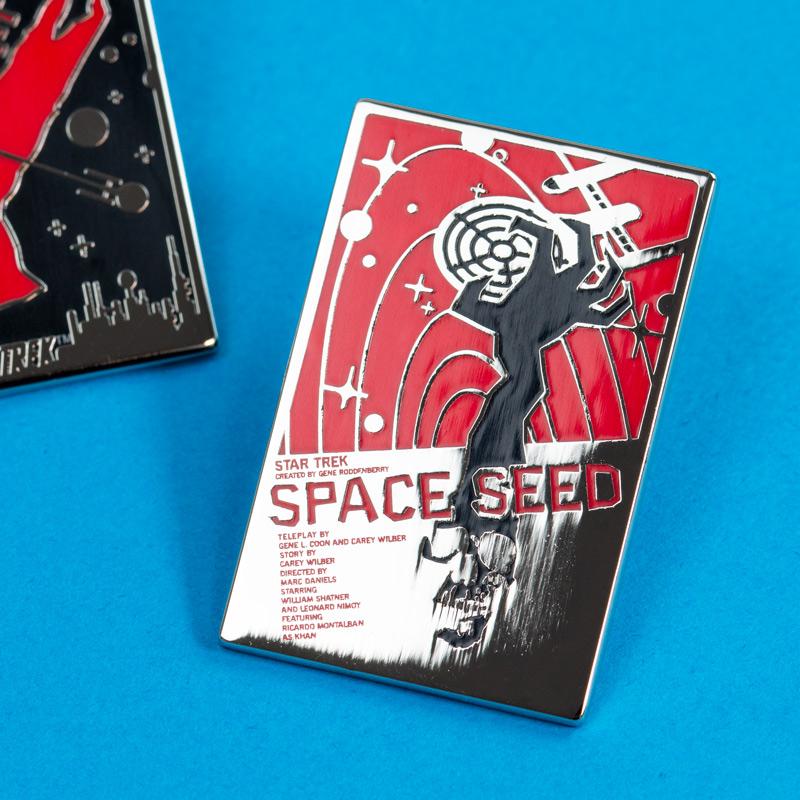 Pin's Star Trek Set 1.2 - The Devil in the Dark and Space Seed