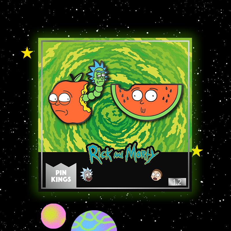 Pin's Rick and Morty Set  - Morty Apple & Morty Pastel – le Comptoir du  Geek