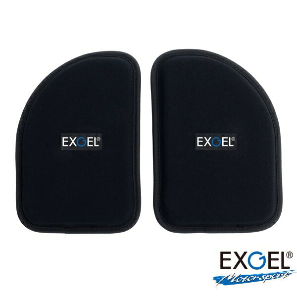 エクスジェル (EXGEL) シートベルトパッド HANSデバイス用 EXGELパッド ブラック HANS01-BK - 4