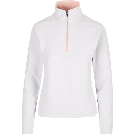 Skylar - Womens Half Zip Fleece Top - Aquamarine