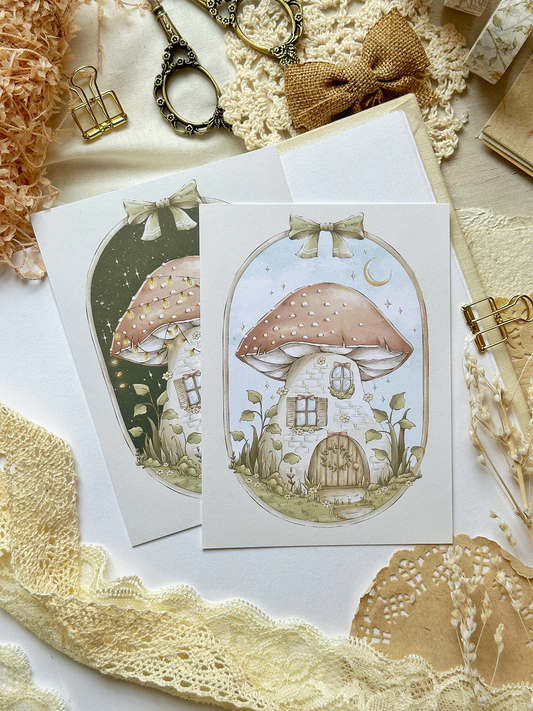 mushroom bookmark – Leelajournals