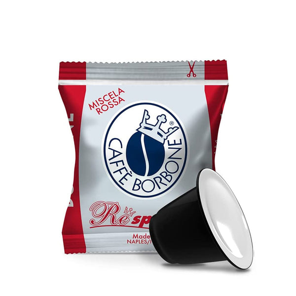 Miscela Nera Caffè Borbone - 50 Capsule Compatibili Lavazza Espresso Point