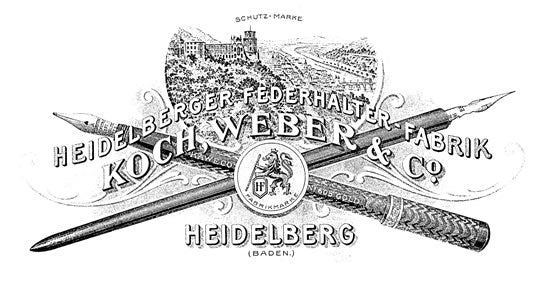 1883 Heidelberger Federhalterfabrik early Kaweco