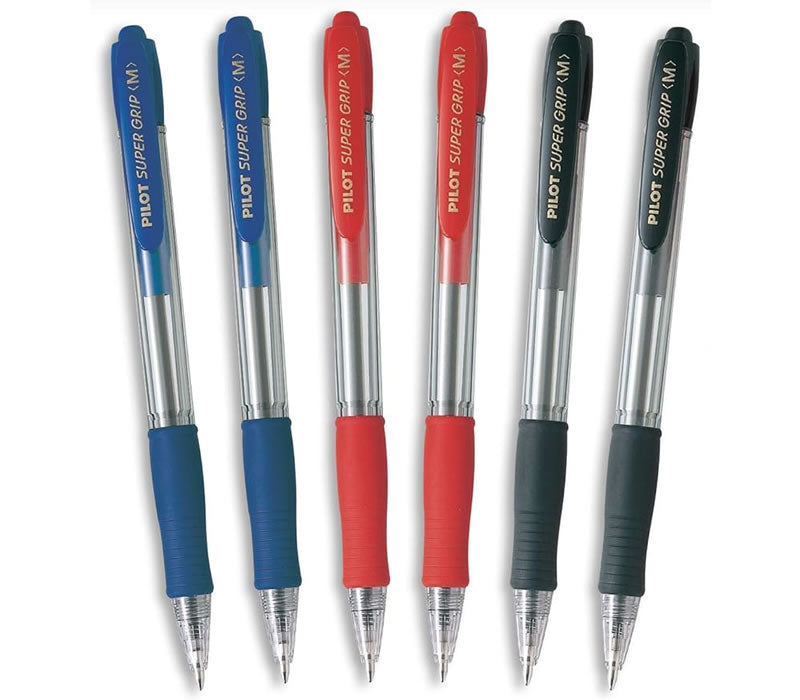 Pilot Super Grip Ballpoint Pen - Best Budget Pens