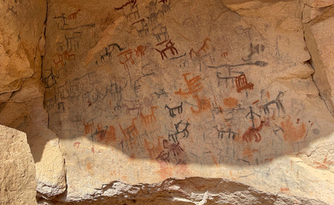 Cave painting in the stone age - The evolution of writing