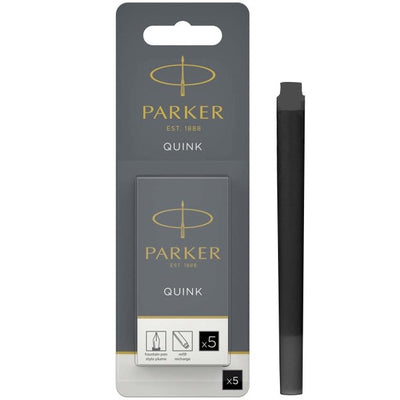 Parker Mens Sonnet 2093371 Duo Black Gold Trim Ballpoint And Fountain Pen  Set