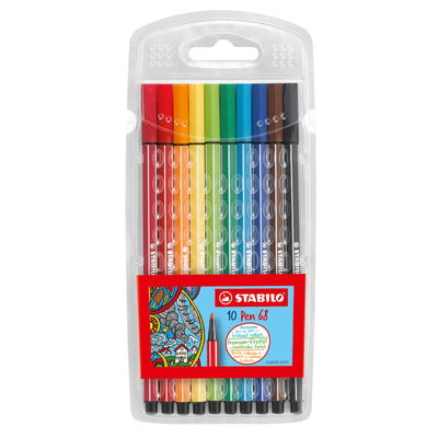 STABILO Pen 68 Pack of 6 Neon Colors