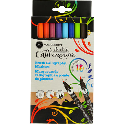 Manuscript Callicreative DuoTip Lettering Set 30 Colors