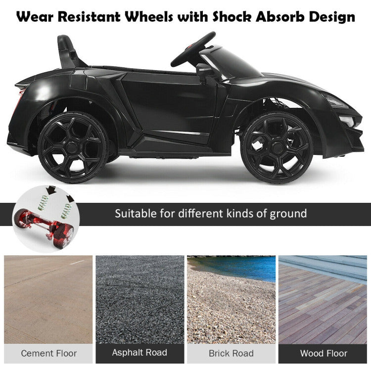 All-Terrain Adventure: Equipped with anti-slip wheels, this car can handle various surfaces with ease. Whether it's a brick road, asphalt, wood floors, or plastic runways, your kids can enjoy their ride both indoors and outdoors without limitations.