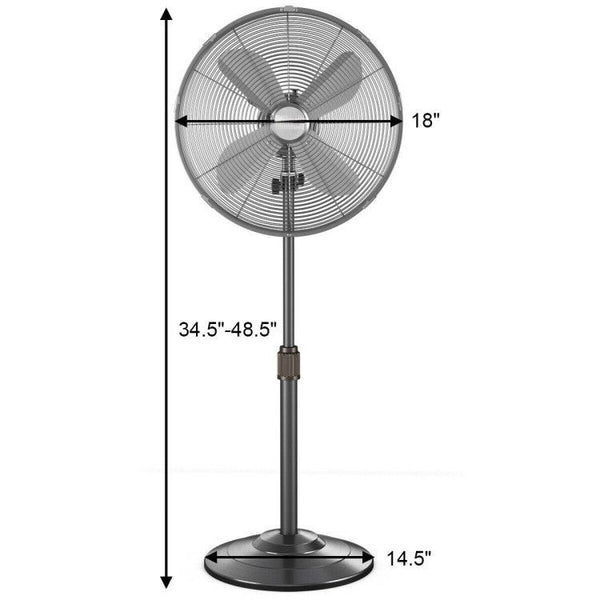 Effortless Installation and Maintenance: Our detailed assembly diagram in the manual simplifies the installation process, making it a breeze to set up your new fan. For daily maintenance, just wipe it down with a cloth to keep it clean and running smoothly. Embrace the convenience and efficiency of this top-notch pedestal fan.