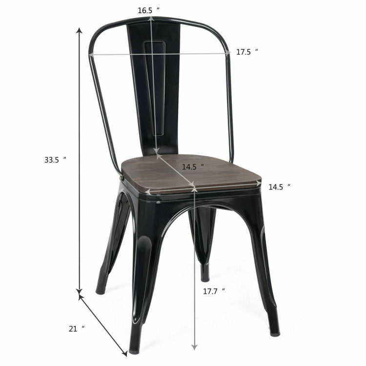 Effortless Assembly and Maintenance: Quick assembly with included hardware and a user-friendly manual. The waterproof powder-coated surface and elm seat make cleaning a breeze—simply wipe with a damp cloth for a lasting, attractive appearance.