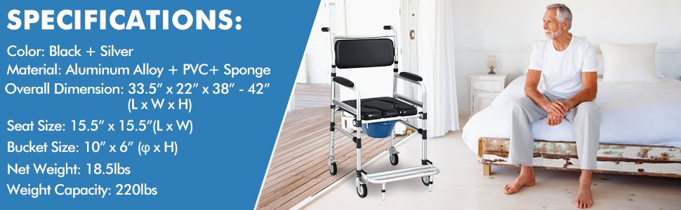 Hassle-Free Assembly and Easy Cleaning: No need for complicated installation steps; our package includes a comprehensive manual with easy-to-follow graphical instructions, allowing you to assemble the wheelchair in no time. Cleaning is a breeze too—simply rinse off any stains with water.