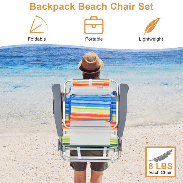 Strong and Trendy Build: Crafted from premium aluminum, our beach folding chair boasts an impressive weight capacity of up to 300 lbs. Its lightweight nature facilitates easy transportation, and the chic leaf pattern fabric adds a touch of style, ideal for beach outings.