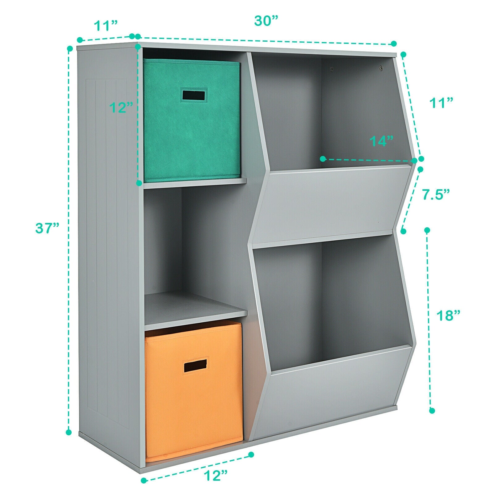 Easy Assembly and Maintenance: The cabinet features a smooth surface with NC paint, allowing for easy cleaning with a damp cloth without causing any harm to your family. The assembly process is effortless and can be completed within a short time. All the necessary tools and detailed instructions are included for your convenience.