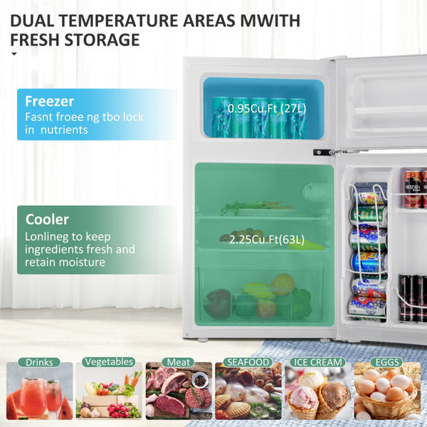 Efficient Cooling Performance: Experience quick and even cooling throughout the refrigerator, ensuring your food stays fresh and your ice remains solid. This reliable refrigerator delivers a powerful performance that will exceed your expectations while operating quietly in a peaceful kitchen environment.