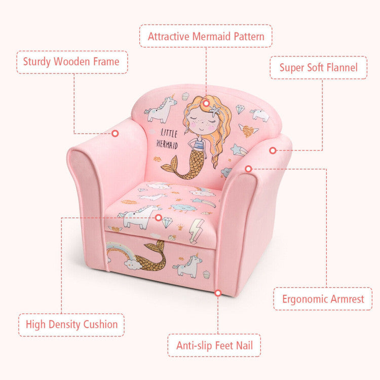 Stable Structure and Ergonomic Backseat: Ensure the safety and comfort of your little ones with our ergonomic armchair that prevents falls and supports a weight capacity of up to 110 lbs. The ergonomically designed backseat promotes healthy spine growth and prevents backward falls.