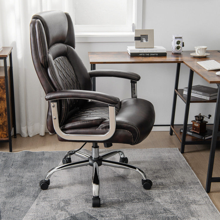 Versatile Modern Style: This swivel task chair is a perfect addition to both home and office settings. Whether you are a hardworking professional, a dedicated student, or an avid gamer, our computer desk chair with its modern design will complement any space with its stylish appearance.