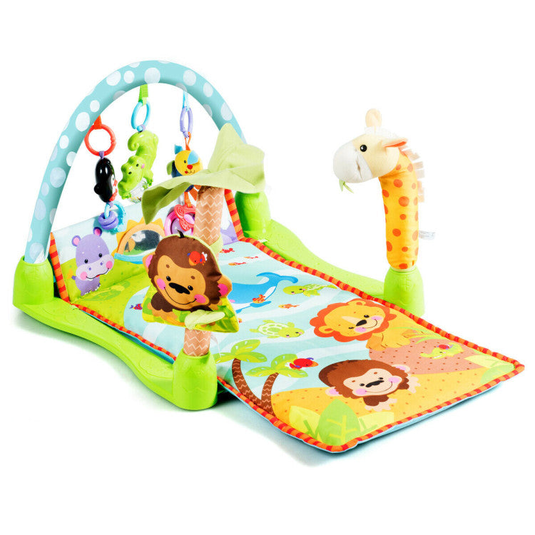 Soft and Safe Materials: Crafted from high-quality twill and PP materials, this baby play mat is non-toxic and ensures your baby's safety during playtime. The thick and plush cushion creates a protective barrier against dust and provides a healthy environment for your child to enjoy their play sessions.