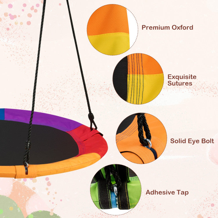 Easy Assembly for Happy Playtime: No more complicated assembly! Our tree swing comes with a simplified process. Kids can easily follow the manual for assembly, enhancing their practical skills. Enjoy a hassle-free setup for endless hours of swinging fun!