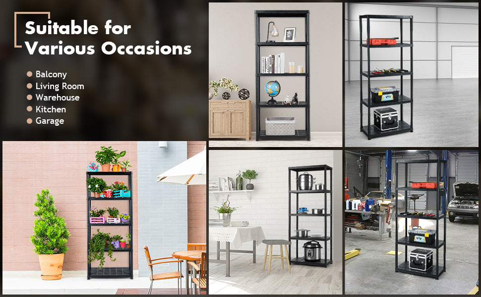 Multifunctional Shelf: This is a multifunctional shelf that you can use not only as a shelf for your groceries but also as a plant shelf for your plants. It is suitable for small rooms or warehouses.