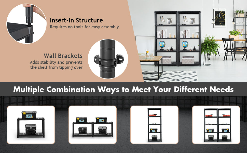 Easy to Install and Clean: Just follow the installation instructions and in a few minutes you'll have a huge storage rack. In addition, it's easy to clean and doesn't require too much effort on your part.