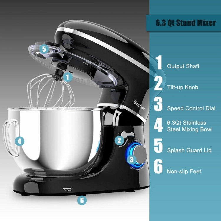 Safe, Durable, ETL Certified: Crafted with safety in mind, our stand mixer features ABS material and stainless steel construction, ensuring chemical corrosion resistance and heat resistance. ETL certification guarantees a safe cooking experience. Enjoy peace of mind while exploring culinary adventures in your kitchen.