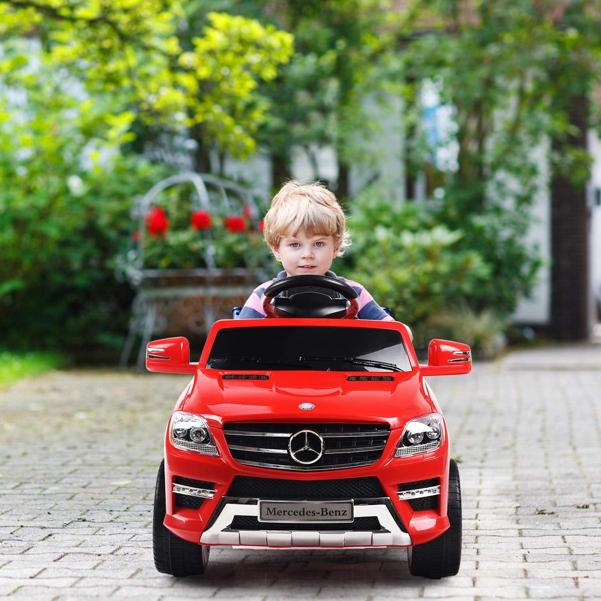Safety First: The car features a comfortable seat with a safety belt, ensuring that children have a secure and comfortable driving experience. However, it is important to supervise your child while they play.