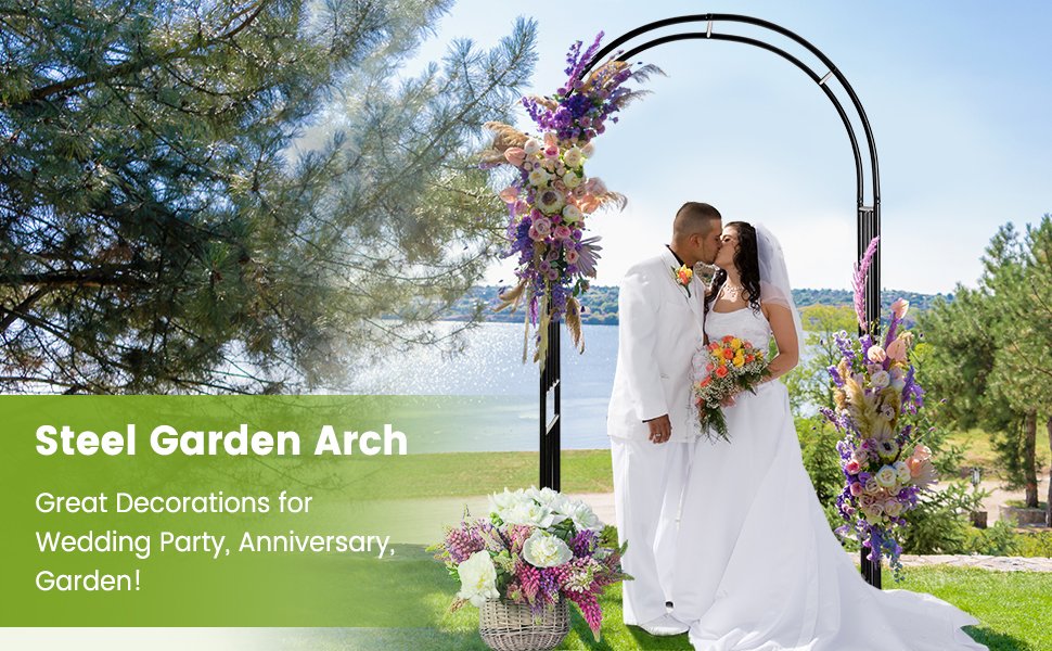 Build Fantastic Garden: Transform your garden into a captivating oasis with our Fantastic Garden Arch! This sturdy and elegant steel arch provides the perfect framework for your climbing plants, adding a touch of exuberant vitality to your yard.