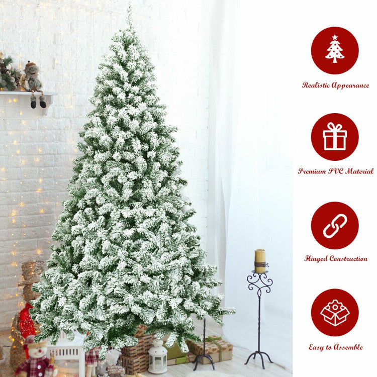 DIY Christmas Tree for Personalized Festivity: Unleash your creativity with our 7.5 ft Christmas tree! Its simple and elegant branches provide the perfect canvas for DIY decorations. Make it a family affair, and add a unique touch to your Christmas party décor. Let your imagination run wild!