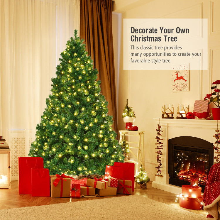 Natural and realistic charm: These pre-assembled artificial tree branches look super realistic and vivid. Even so, the tree is full of charm. This Christmas tree is sure to be the highlight of every room during the holiday season. This season will bring even more excitement.