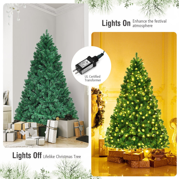 Ideal size: Available in 7', 7.5' and 8'. In order to make the tree shape more dense and full, expect to need 45-60 minutes to tidy up the tree shape.
