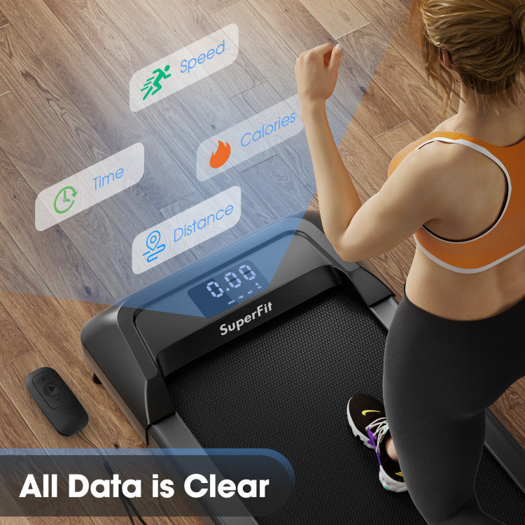 Smart Data Monitoring: Take control with the easy-to-use remote and monitor your progress with the LED display. Real-time data tracking informs you about speed, time, distance, and burned calories. Stay motivated, stay on track!