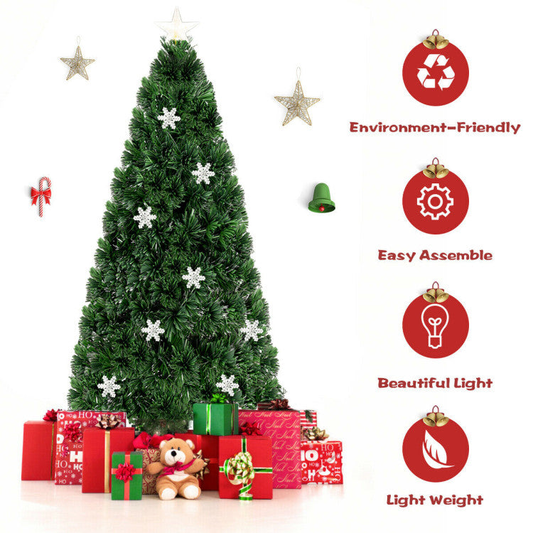 Quick Assembly, Lasting Impressions: Enjoy a hassle-free setup with the wrapped design that allows quick branch spreading. Transform your space into a festive haven with this classic Christmas tree - a timeless symbol of the season!