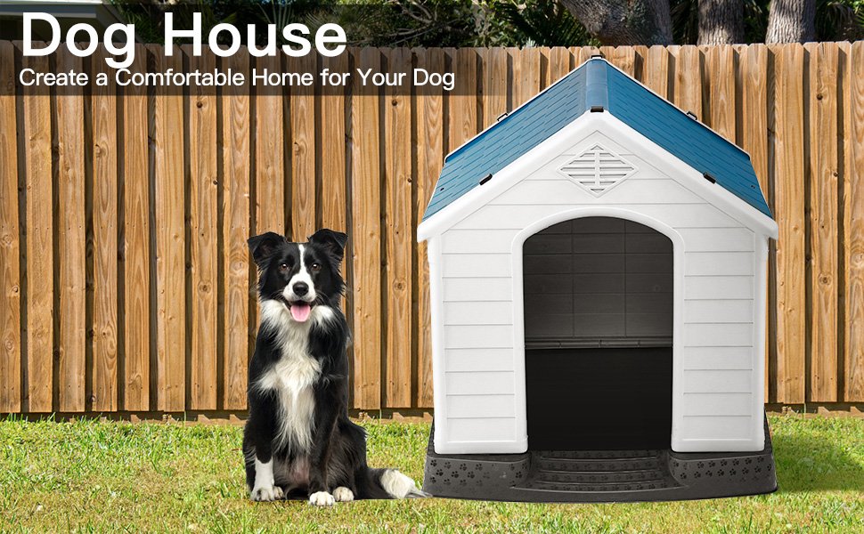 Luxurious Pet Haven: Provide your furry friend with a spacious and secure sanctuary. Our dog house offers ample room for ultimate canine comfort – the perfect retreat for relaxation.