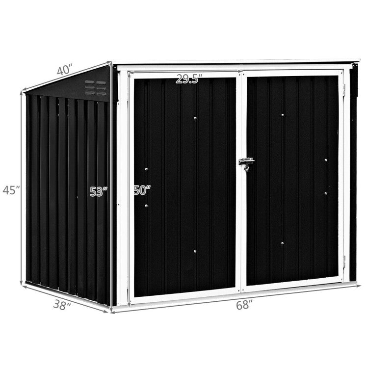 Easy Assembly for Quick Setup: Assemble your garden storage house with ease! Pre-cut and pre-drilled panels streamline the process. Choose a level area with good drainage, and enjoy the benefits of a well-organized and weather-resistant storage solution. Invest in quality convenience today!