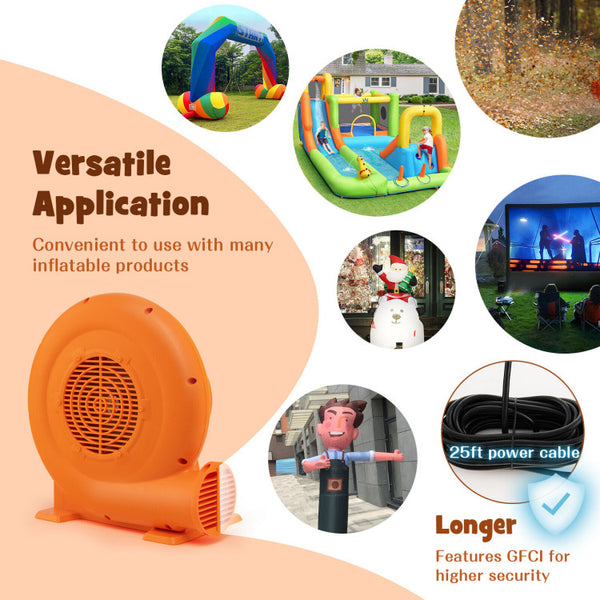 Compact and Portable Design: The air blower is designed with a hidden handle for easy portability, allowing you to carry it effortlessly between locations. Its compact size enables convenient storage in any corner when not in use.